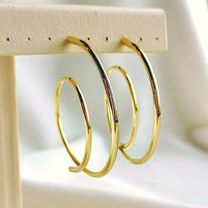 KENDRA SCOTT Myles Hoop Earrings in Gold